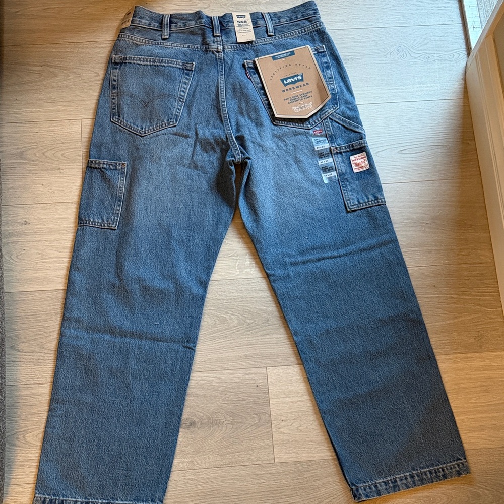 Levi's Relaxed Fit Blue Jeans